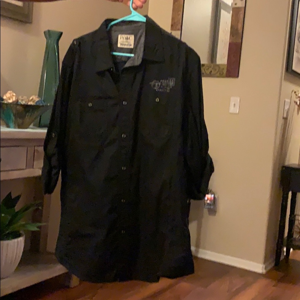 Black cotton shirt